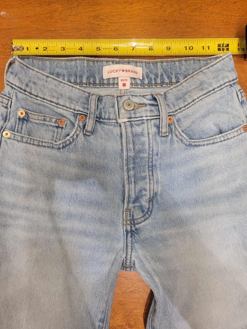 Lucky Brand 90s Loose High Rise Crop Jeans | 00/24 - Picture 7 of 16